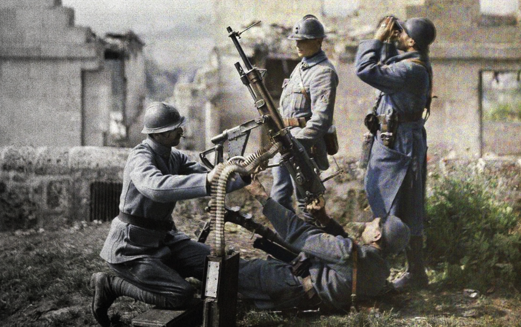 Veja 11 fotos coloridas da Primeira Guerra Mundial