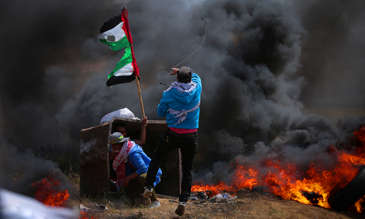 Confronto em Gaza
