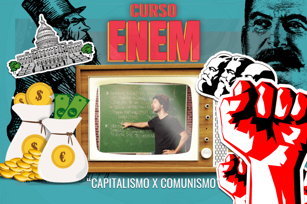 Videoaula do Curso Enem: Capitalismo X Comunismo