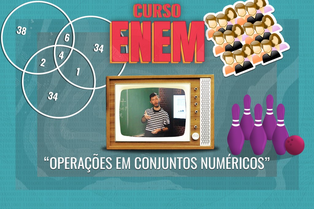 Videoaula do Curso Enem – Operações em conjuntos numéricos