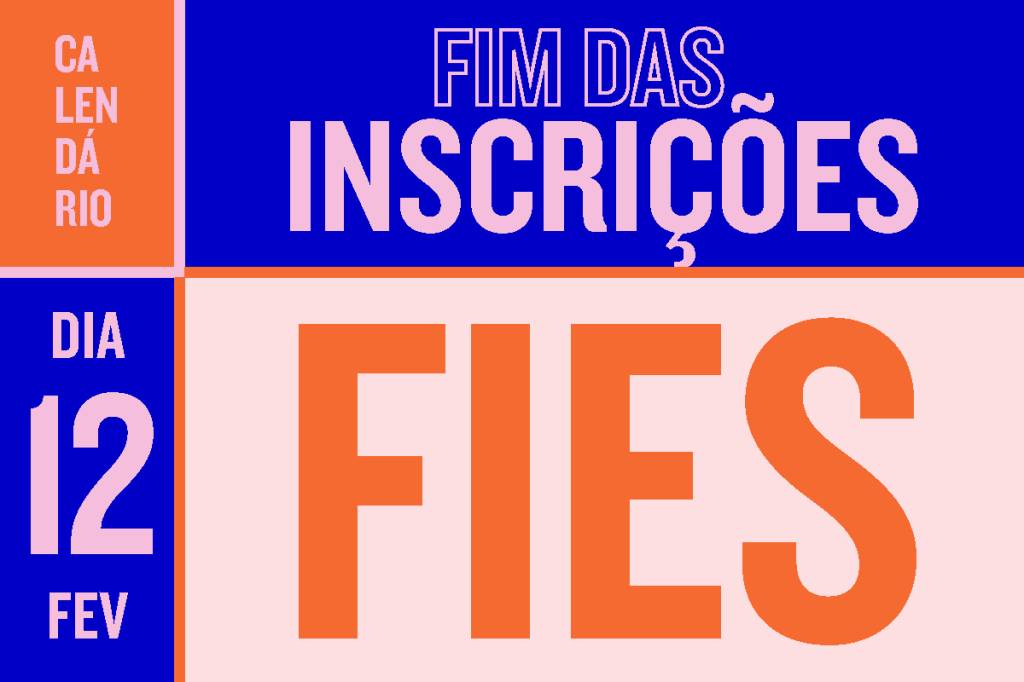 Inscrições do Fies 2020 acabam nesta quarta-feira (12)