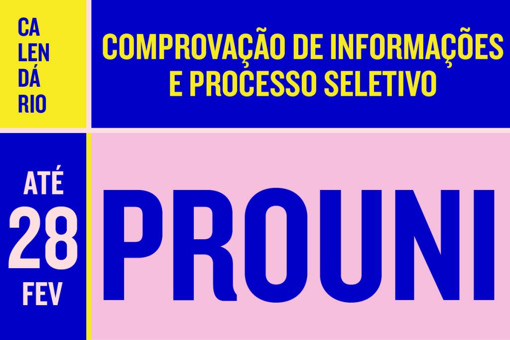 2ª chamada do Prouni: sexta é o último dia de comprovação de informações