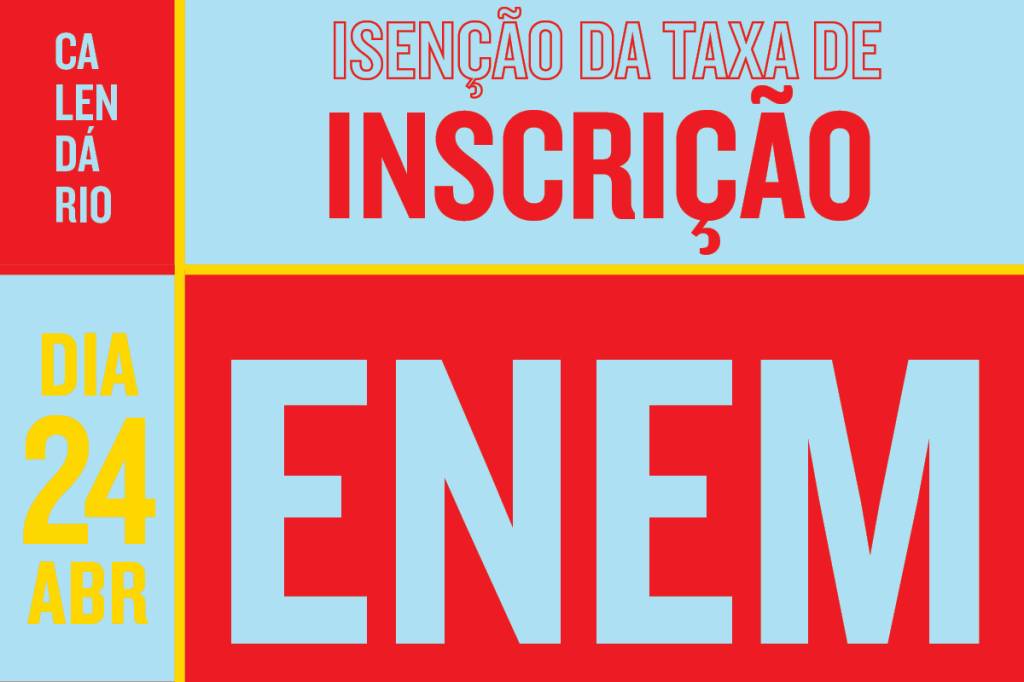 Enem 2020: resultado da isenção de taxa de inscrição sai nesta sexta