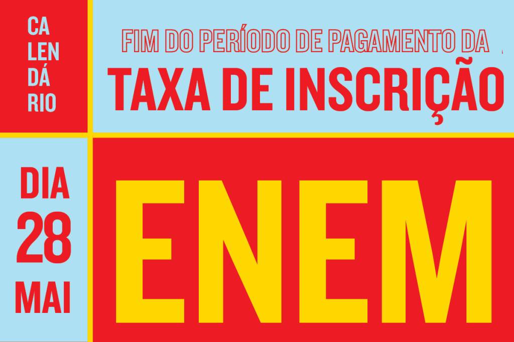 Enem 2020: esta quinta é o último dia para pagar a taxa de inscrição