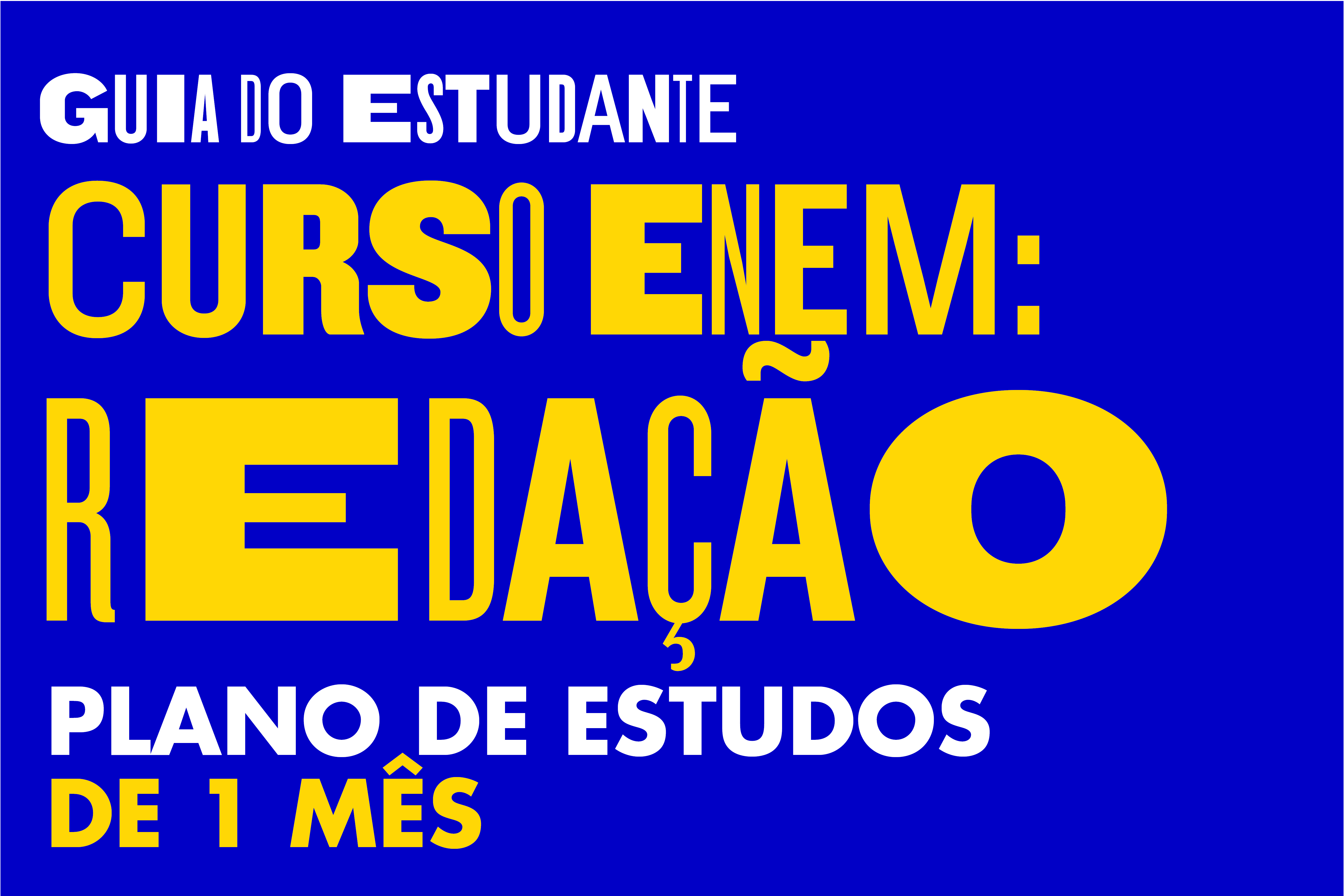 Curso ENEM: Redação - 1 mês