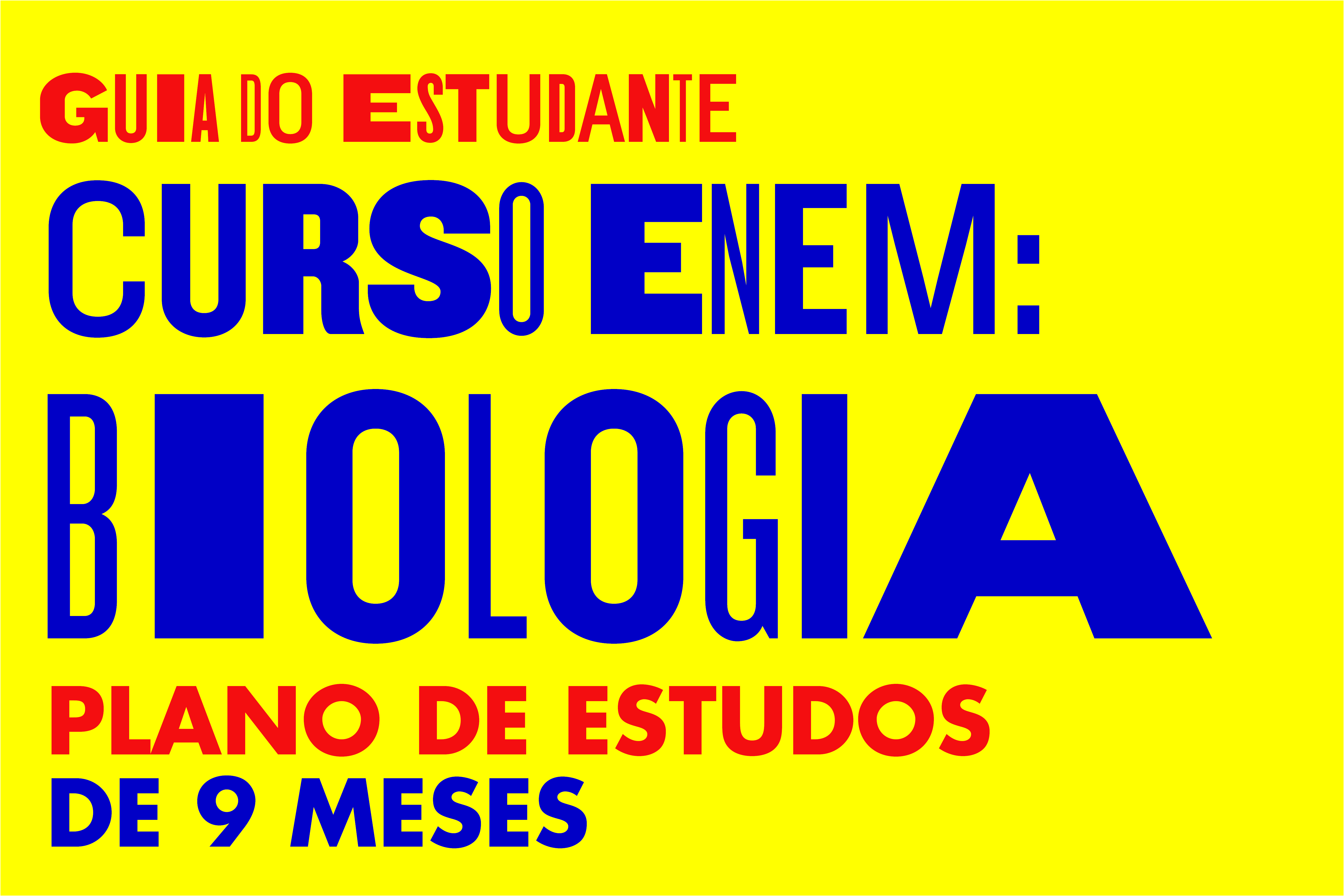 Curso ENEM: Biologia - 9 meses