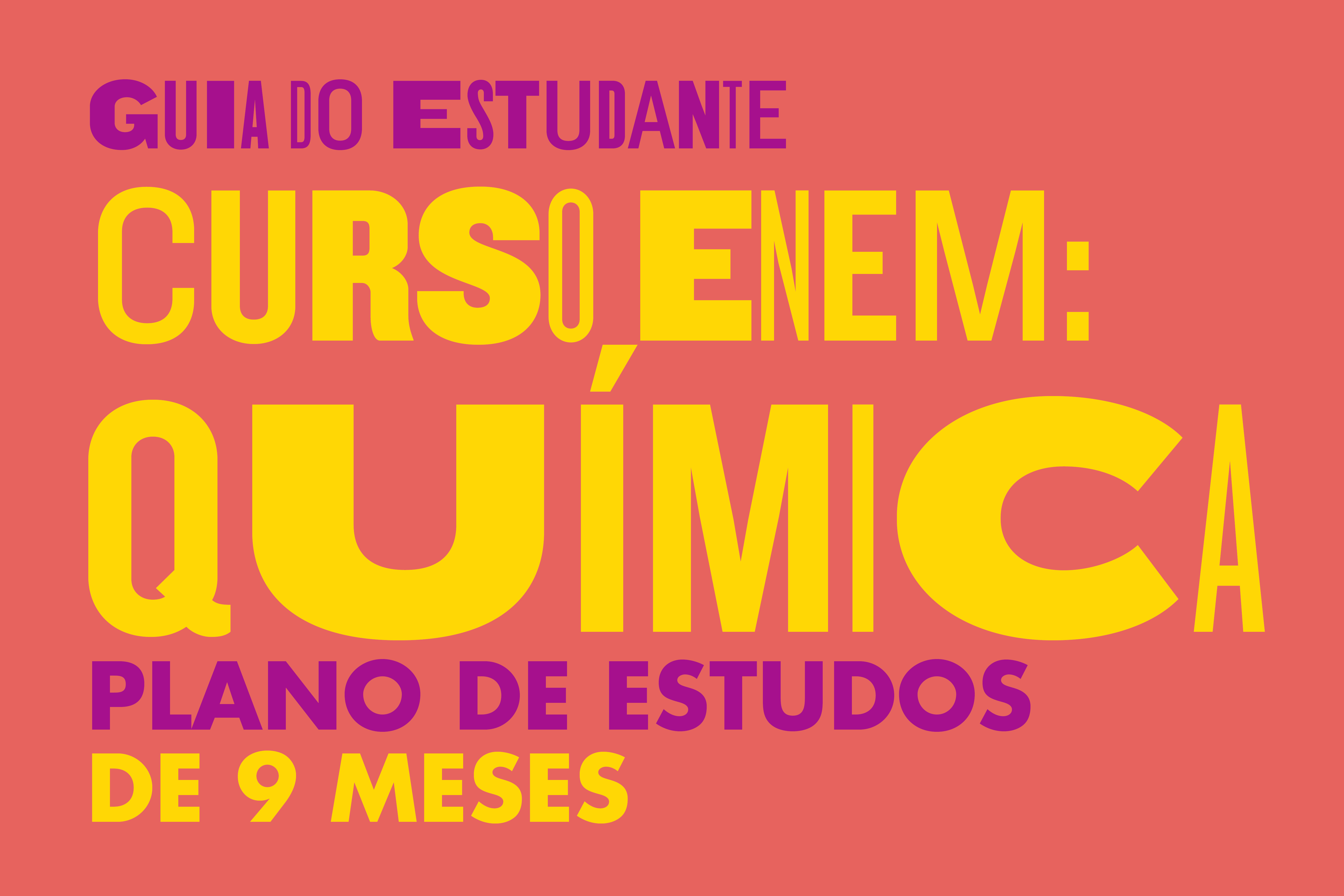 Curso ENEM: Química - 9 meses