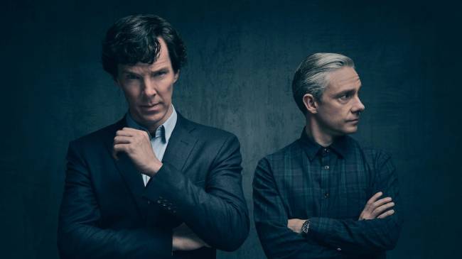 Pôster da série 'Sherlock'