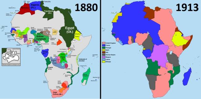 Colonização na África 1880-1913