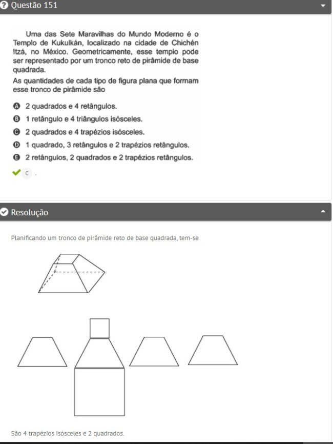 Resolução Enem Impresso 2020 Matemática