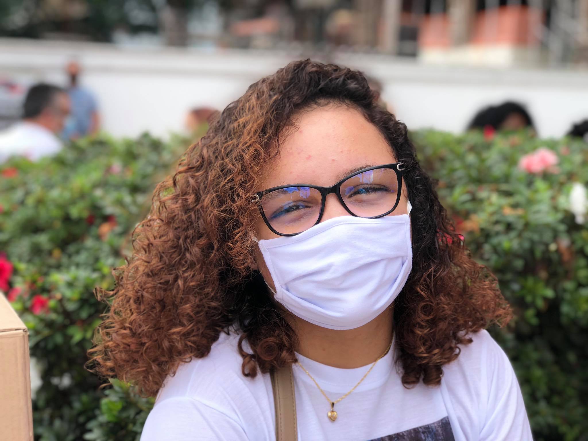 Giovanna Maira quer melhorar as condições da sua bolsa por meio do Enem 2020 Giovanna Maira quer melhorar as condições da sua bolsa por meio do Enem 2020