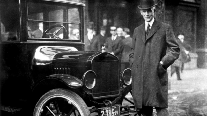 Henry Ford, criador da Ford e do fordismo