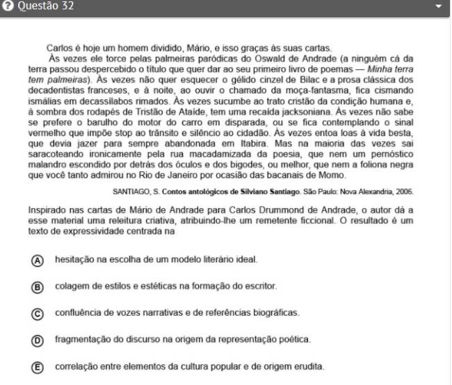 32 literatura Caderno azul de provas.