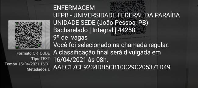 173004893_458136981960800_6328293584973694187_n Resultados divulgados do Sisu 2021