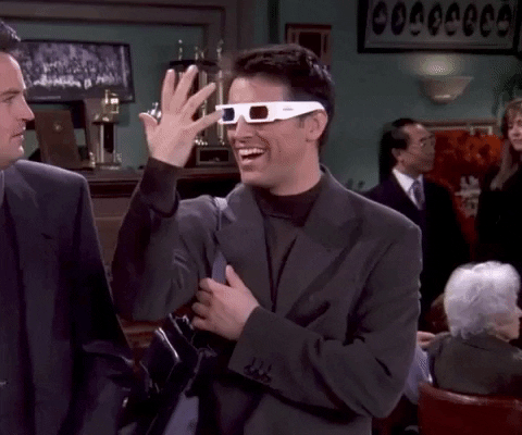 Joey e Chandler em Friends