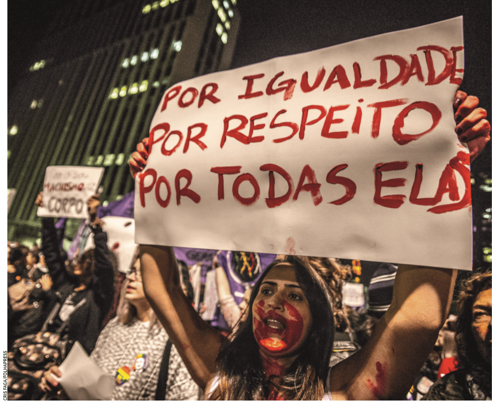 Protesto de mulheres