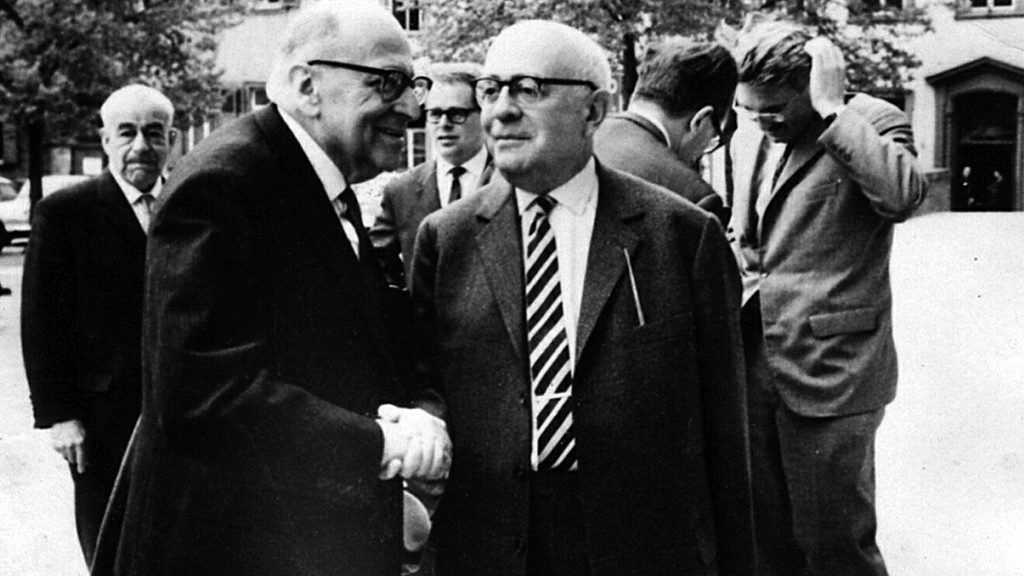 Theodor Adorno e Max Horkheimer