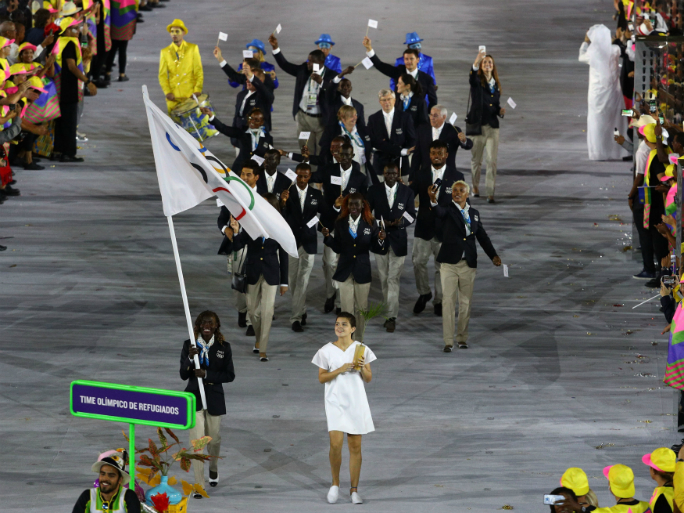 Delegação de refugiados nos Jogos Olímpicos Rio2016