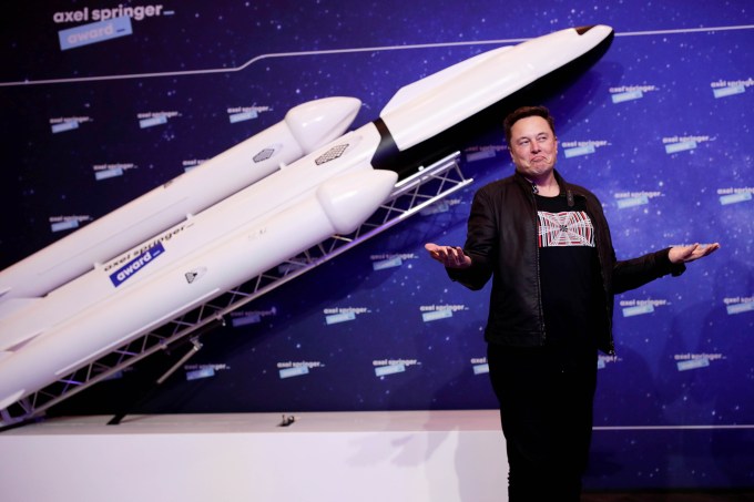 Elon Musk Awarded With Axel Springer Award 2020 In Berlin
