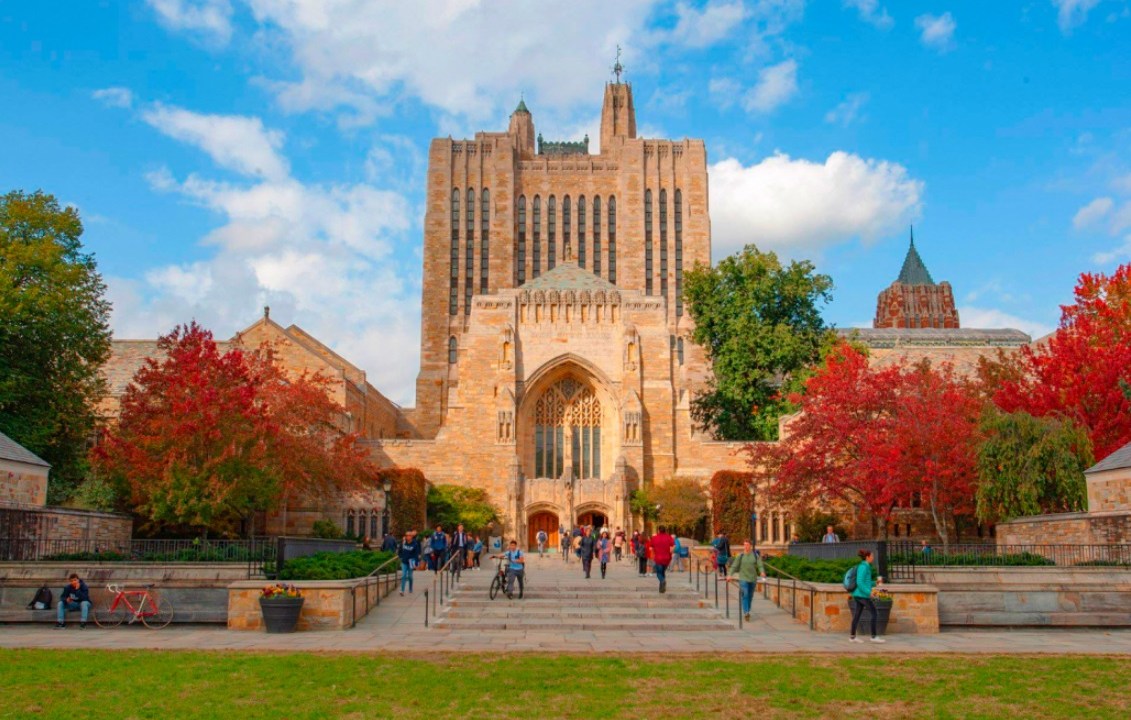 A Universidade Yale é uma instituição de ensino superior privada norte-americana, situada em New Haven, Connecticut. Fundada em 1701 sob o nome de Collegiate School, é a terceira mais antiga instituição de ensino superior dos Estados Unidos