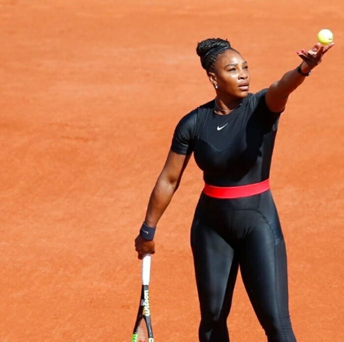 Roupa de Serena Williams inspirada em ‘Pantera Negra’ está proibida, diz dirigente
