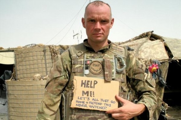 Soldado dos EUA no Afeganistão