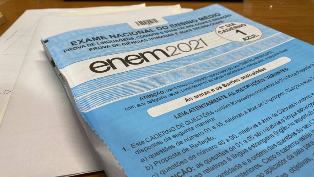 Enem 2021: divulgado o gabarito oficial e questão de matemática é anulada