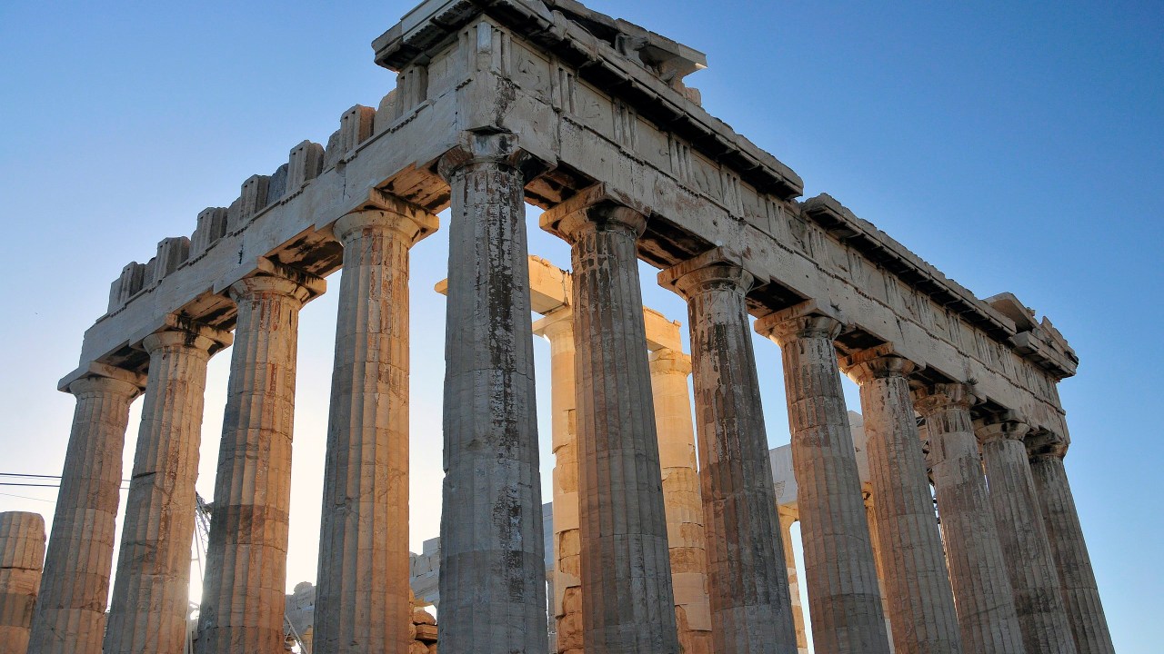O Partenon, em Atenas