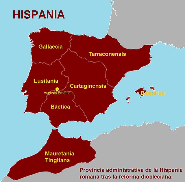 Mapa Peninsula Ibérica