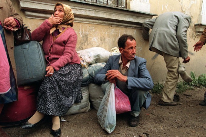 refugiados Guerra da Bósnia