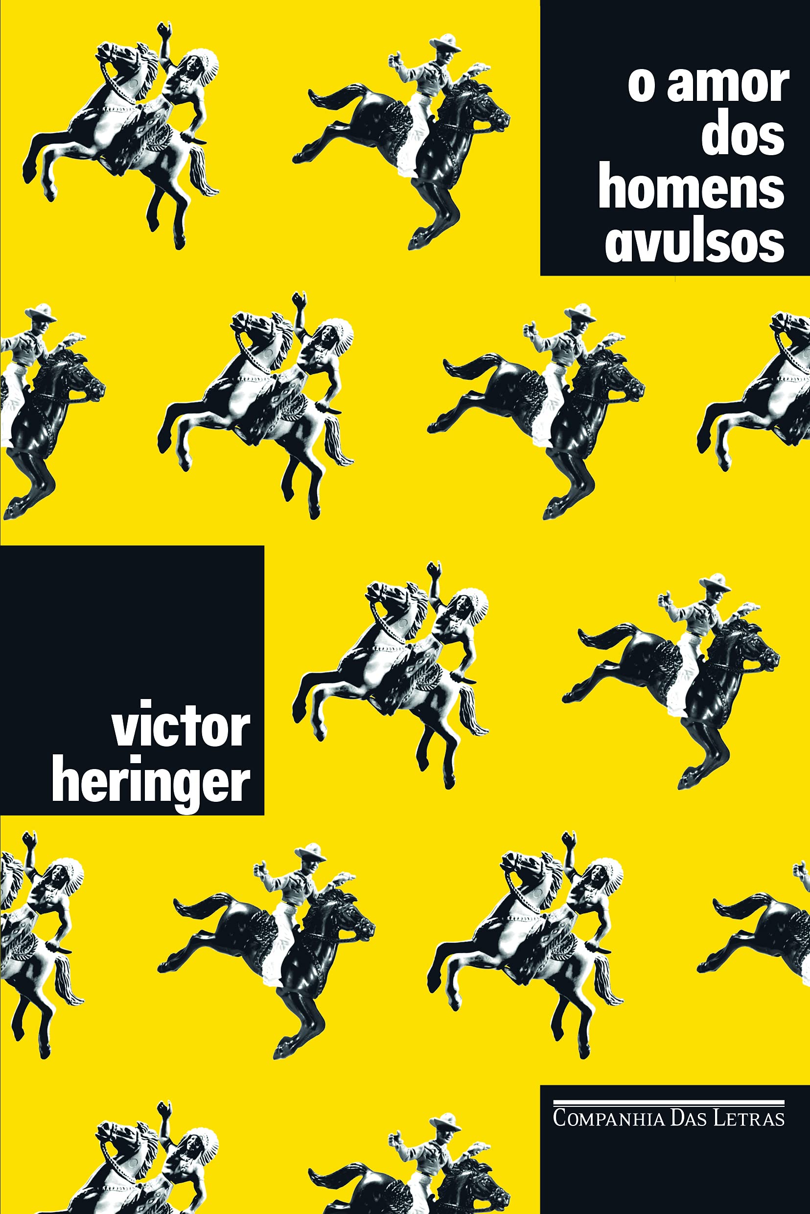 Capa do livro 'O amor dos homens avulsos' de Victor Heringer
