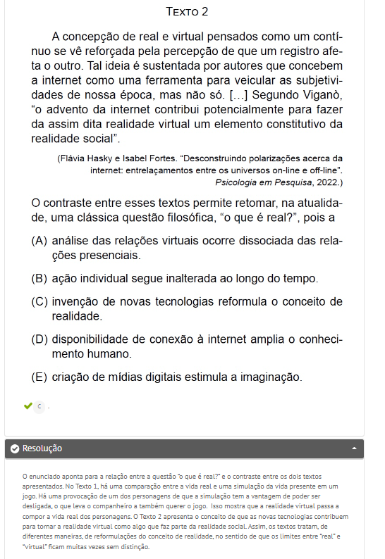 Boa noite!! Queria saber pq nessa questão se eu simplificar - Explicaê