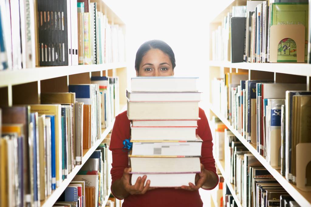 Qual é o coletivo de livros?
