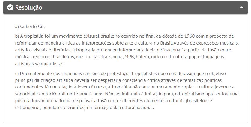 O tropicalismo amadurecido - A Terra é Redonda