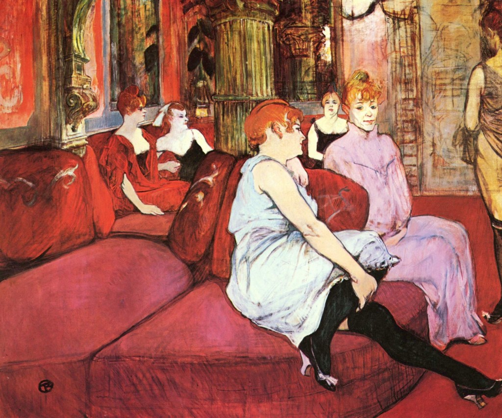 “No Salão da Rue des Moulins”: entenda a obra de Toulouse-Lautrec
