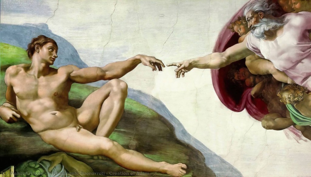 “A criação de Adão”: entenda a obra de Michelangelo