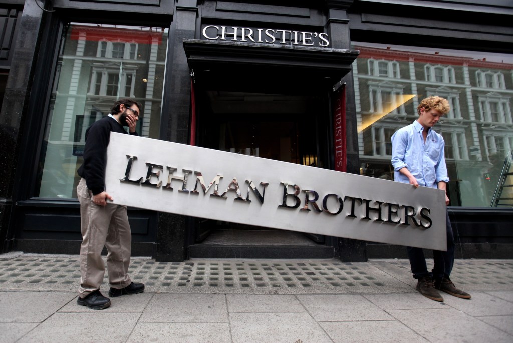 crise de 2008, lehman brothers, bancos