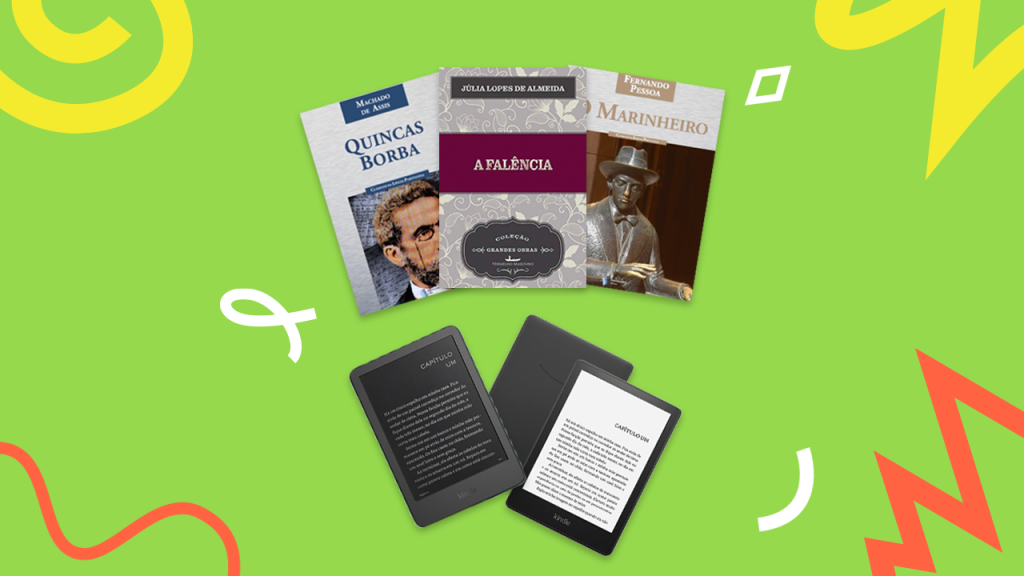 5 livros que caem no vestibular e fazem parte do Kindle Unlimited