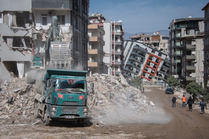 Earthquake Clean Up Efforts In Antakya, Turkey