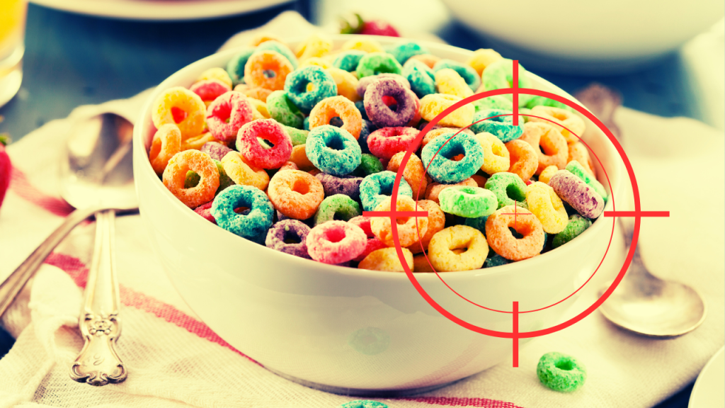 Pote de cereal matutino