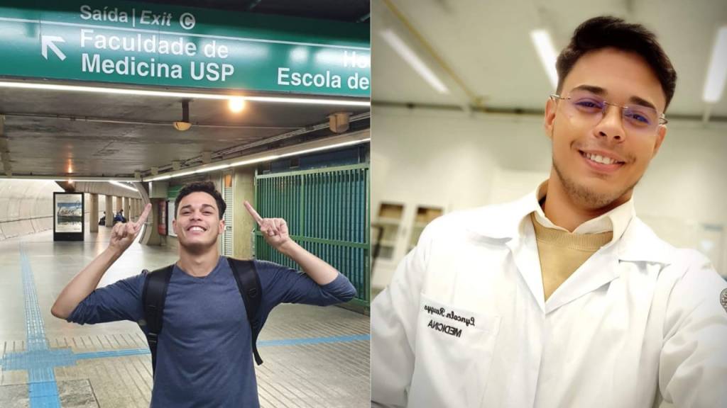 Ele vendia trufas no farol e hoje estuda Medicina na USP