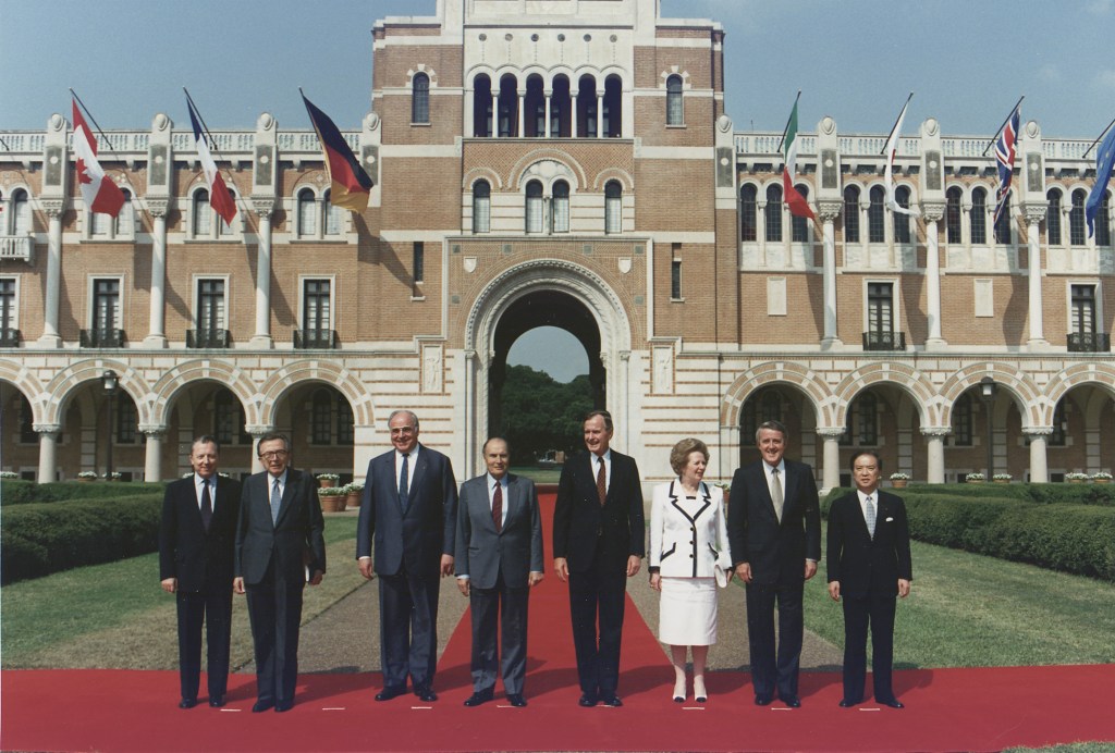 Líderes do G7 posam