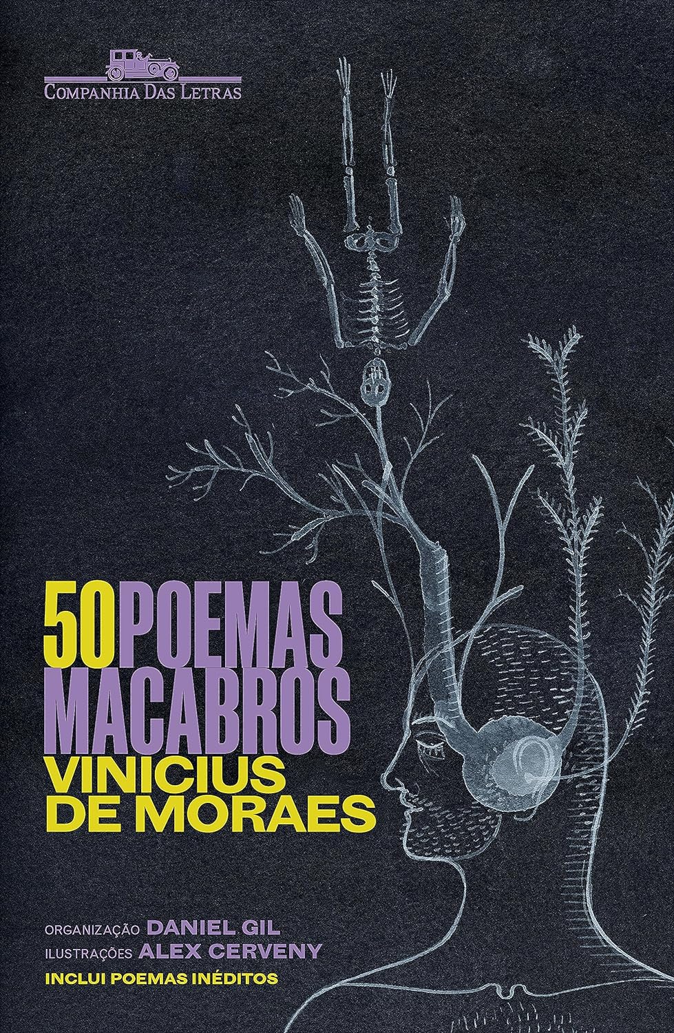 "50 poemas macabros", de Vinícius de Moraes