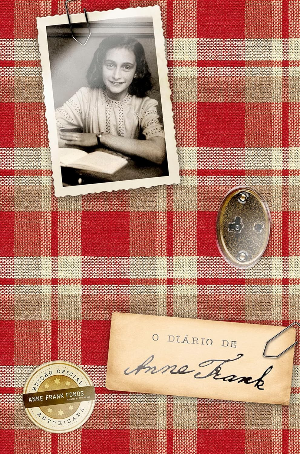 capa do livro o diário de anne frank