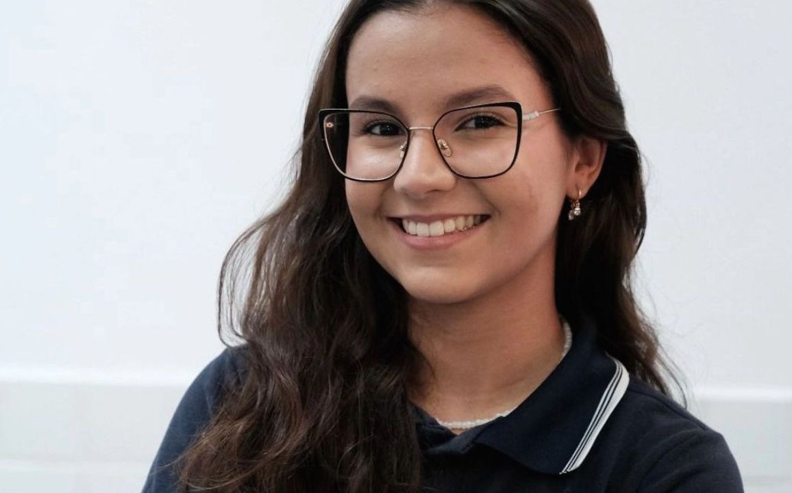 A candidata Letícia Vicente