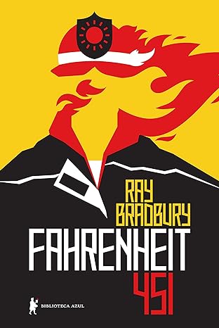 capa do livro fahrenheit 451 pela editora biblioteca azul