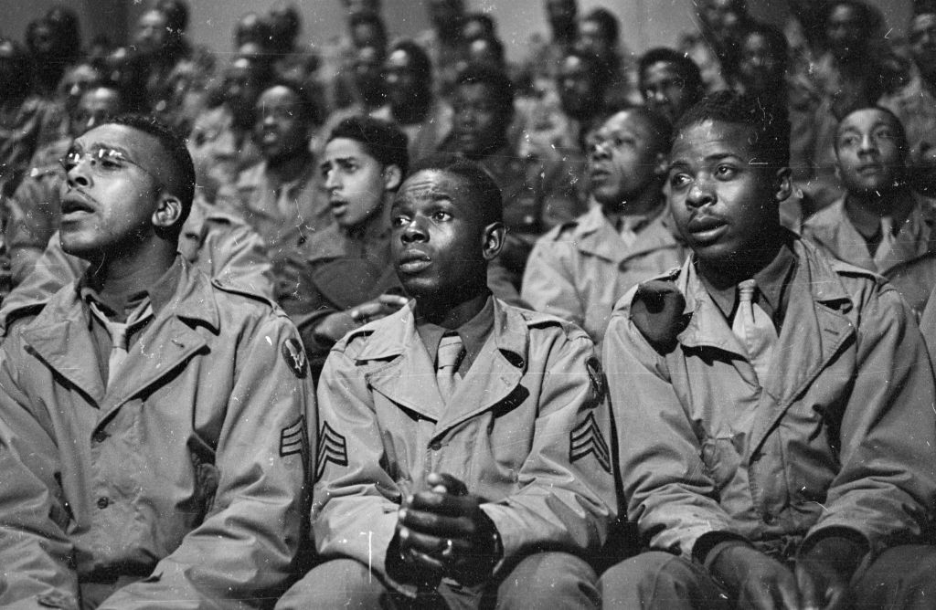 Soldados americanos que serviram durante a Segunda Guerra Mundial