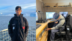 O estudante de Oceanografia que embarcou em uma expedição para a Antártida