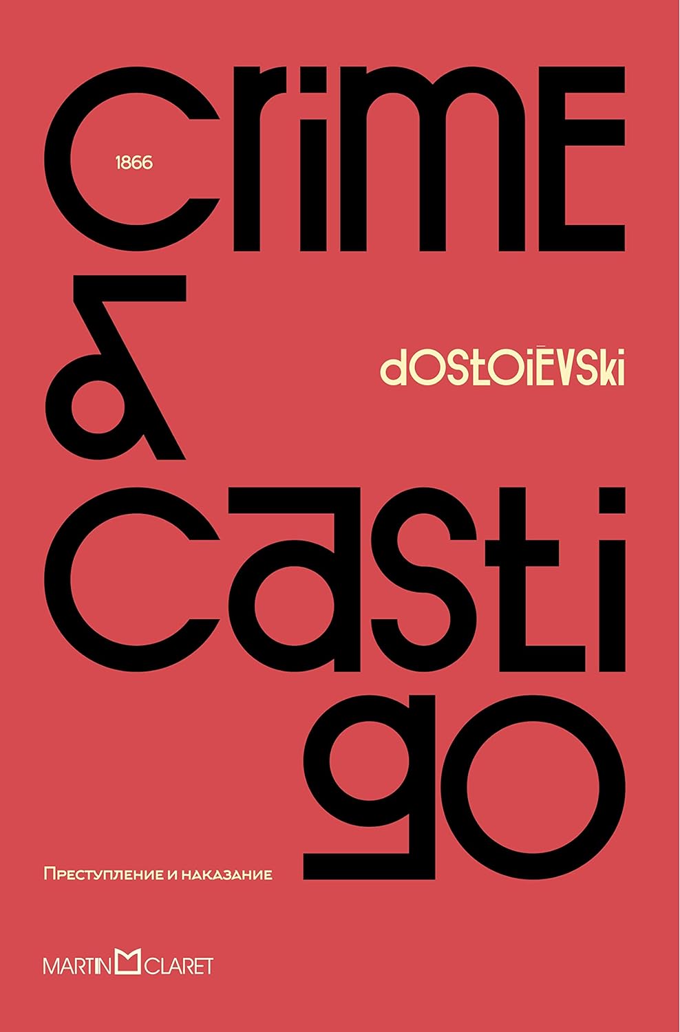 Capa do livro "Crime e castigo"