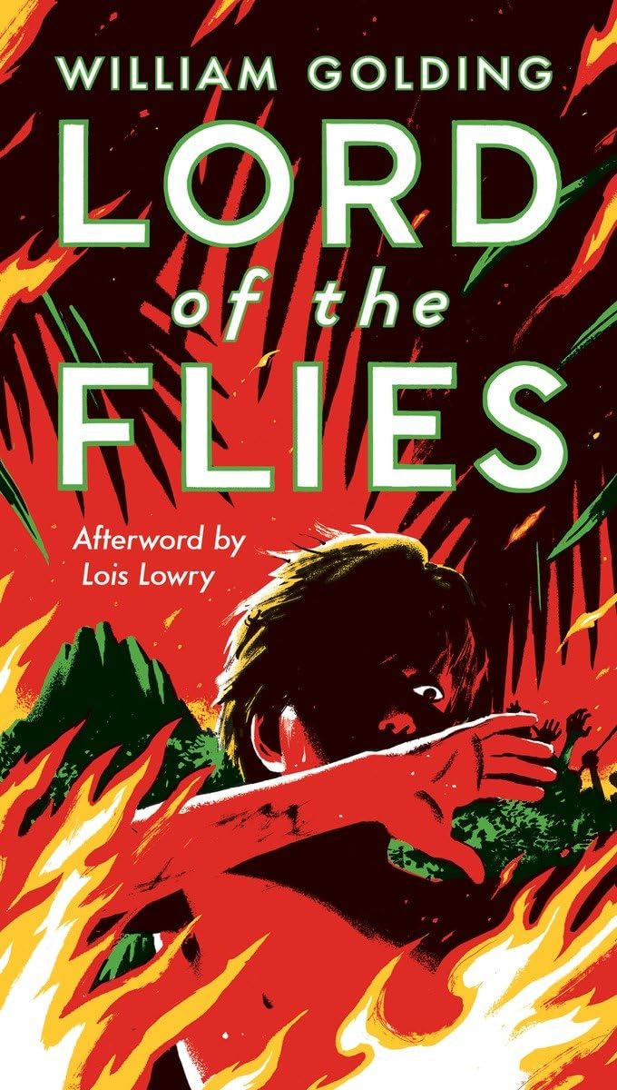 Capa do livro "Lord of the flies"